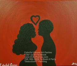 The image for Seduction (Pre-Sketched Canvas)
